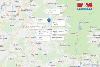 Nabízíme k prodeji stavební pozemek 806 m², v obci Kornatice