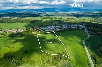 Prodám stavební pozemek 471 m² v obci Valdov u Nové Paky. Kl