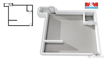Nabízíme pronájem komerčního prostoru o výměře 60 m² v centr