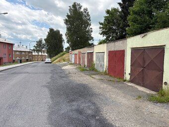 I offer for rent a brick garage in Břidličná on Osvobození Street