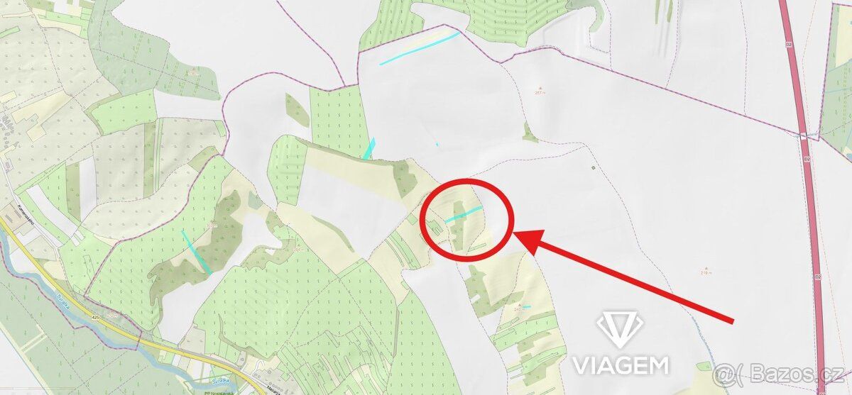 Nabízíme k prodeji pozemky ve 100% vlastnictví, parc. č. 167