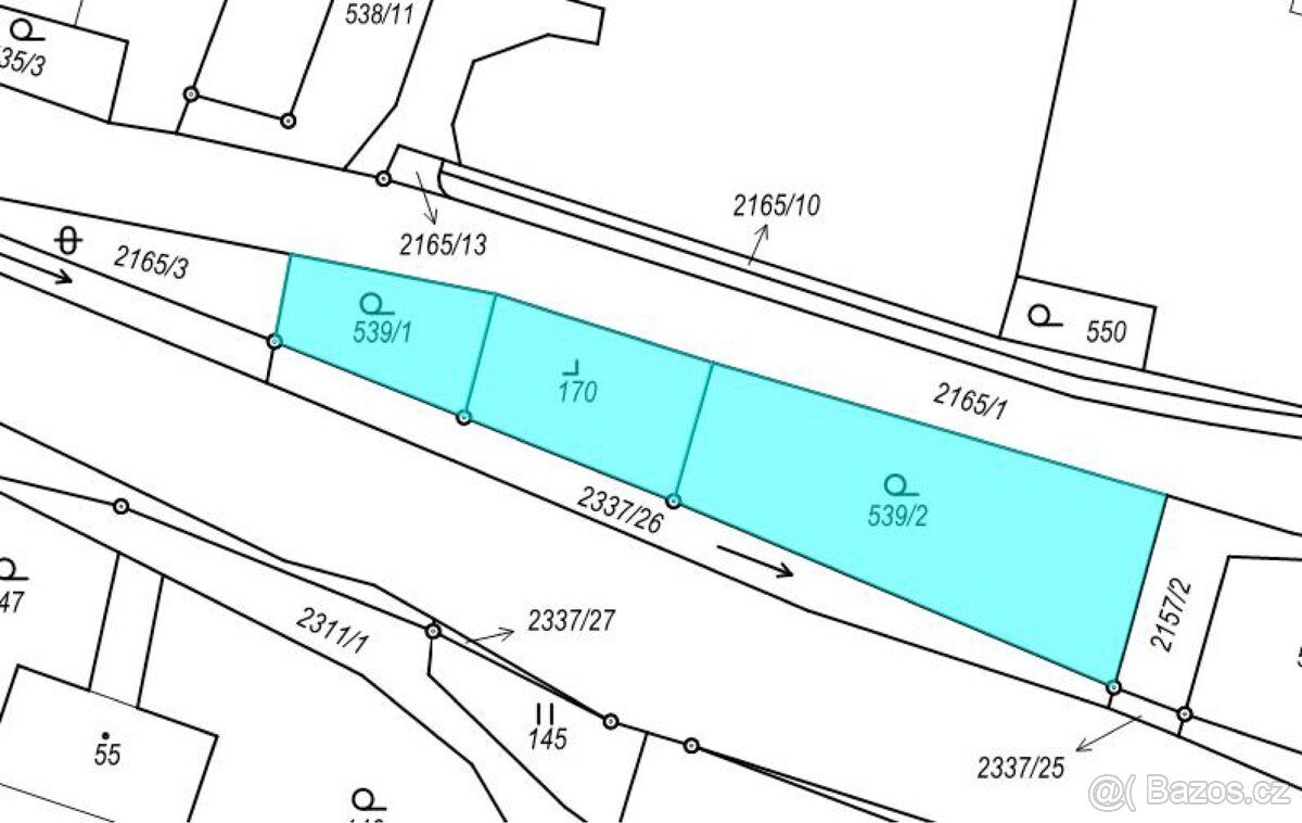 Přímý prodej souboru pozemků se stavební parcelou – Hynčice 