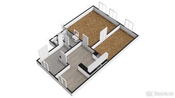 Pronájem bytu 3+kk, 90 m2, Praha 7 - Holešovice, ul. Dukelsk