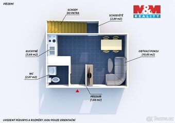 Nabízíme k prodeji rekreační chatu o užitné ploše 58 m² na v