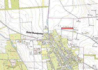 POZEMEK BONITNÍ ORNÉ PŮDY
- katastrální území Dolní Dunajovi