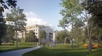 Prodej právě dokončované novostavby 2+kk včetně sklepu a mož