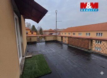 Nabízíme k prodeji byt 1+kk s prostornou terasou o rozloze 3