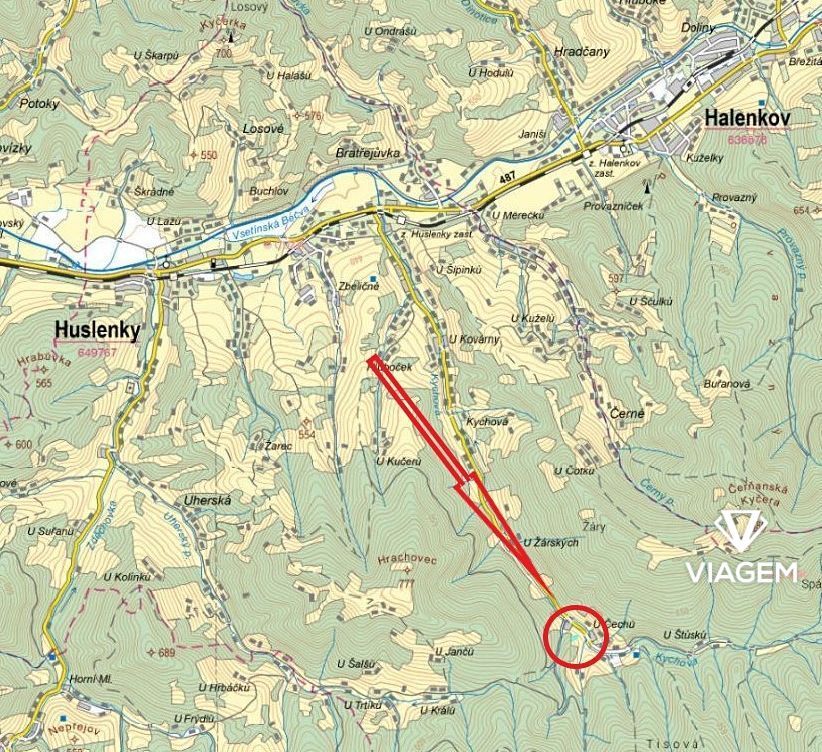 Exkluzivně Vám nabízíme pozemek v katastrálním území Huslenk