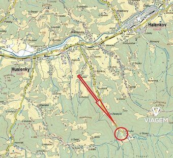 Exkluzivně Vám nabízíme pozemek v katastrálním území Huslenk