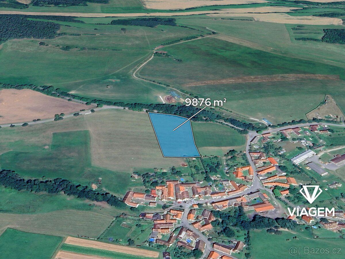 Prodej podílu na zemědělském pozemku, Zechovice – okres Stra