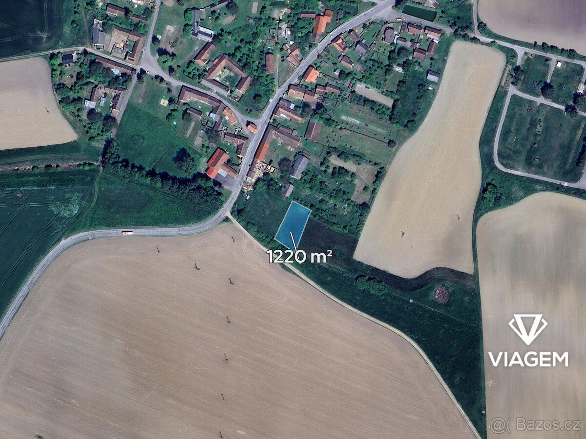 Exkluzivně Vám nabízíme pozemek v katastrálním území Jazovic
