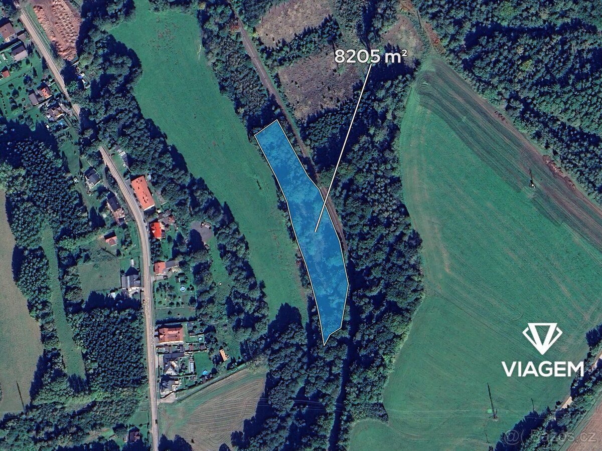 Nabízíme lesní pozemky v katastrálním území Libeč, okres Tru