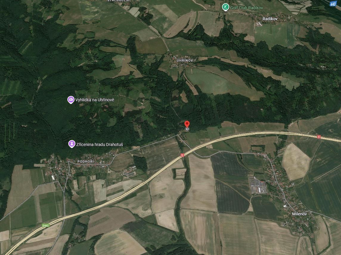 Nabízím k prodeji lesní pozemek o výměře 820 m² v katastru o
