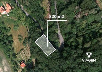 Nabízím k prodeji lesní pozemek o výměře 820 m² v katastru o