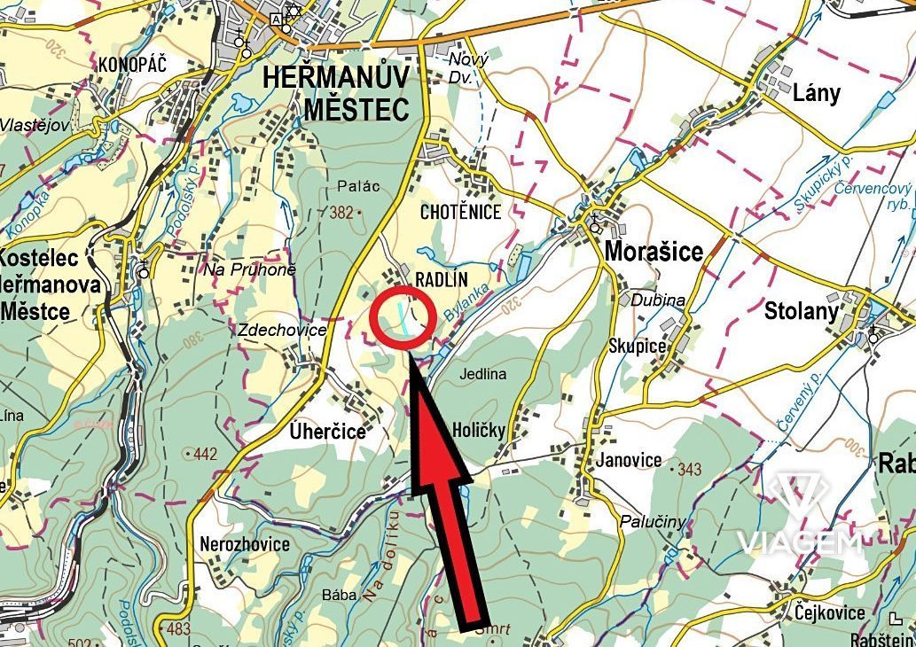 Nabízíme Vám ke koupi pozemek v katastrálním území Chotěnice