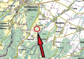 Nabízíme Vám ke koupi pozemek v katastrálním území Chotěnice