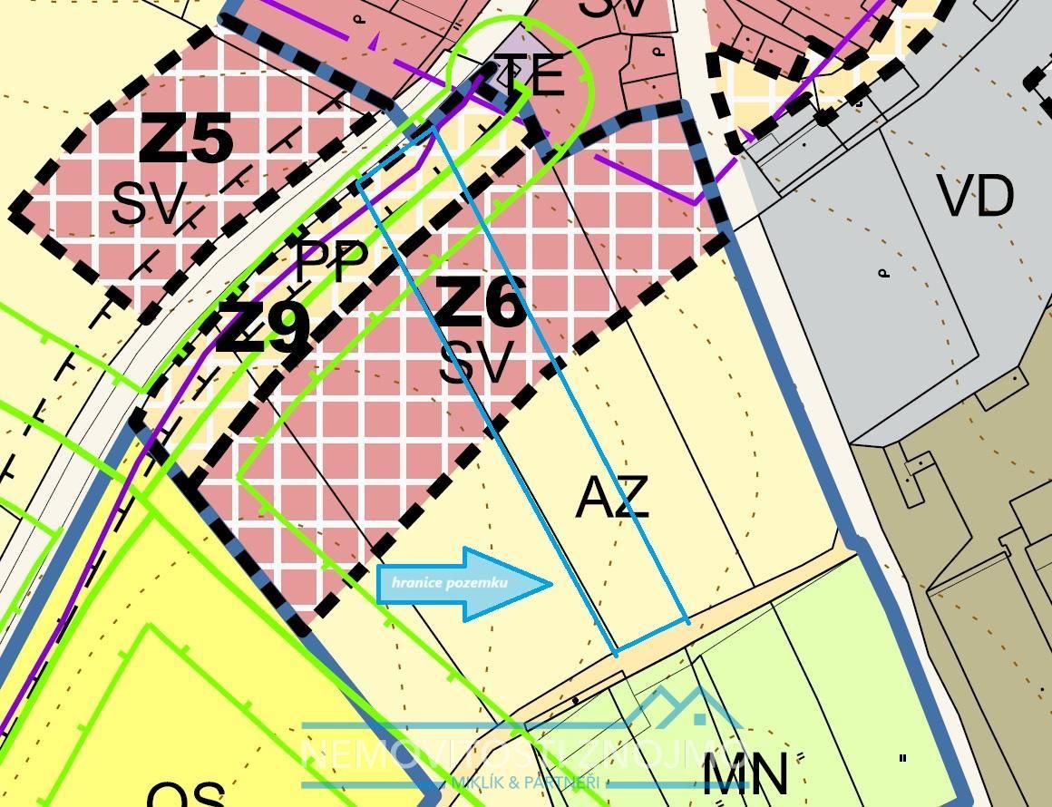 K prodeji nabízíme stavební pozemek o rozloze 2600m2 v k.ú. 