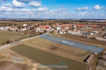 K prodeji nabízíme stavební pozemek o rozloze 2600m2 v k.ú. 