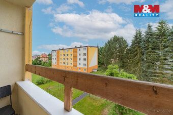 K pronájmu nabízíme prostorný byt 3+1 s balkonem o velikosti