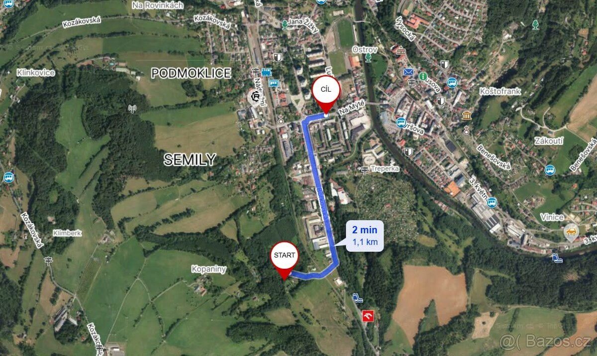 Nabízím lesní pozemek o rozloze téměř 2 000 m² s krásným výh