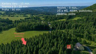 Stavební pozemek P03 o výměře 2 062 m² v krásné a klidné lok