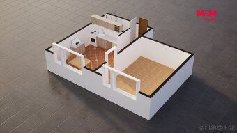 Nabízíme k prodeji byt 1+1 o výměře 36 m² v osobním vlastnic