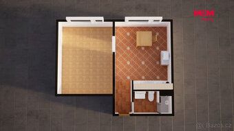 Nabízíme k prodeji byt 1+1 o výměře 36 m² v osobním vlastnic