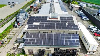 Prodej průmyslového areálu – Všechromy u D1, 15 422 m², FVE,