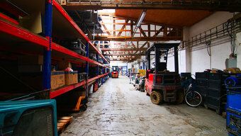 Prodej průmyslového areálu – Všechromy u D1, 15 422 m², FVE,
