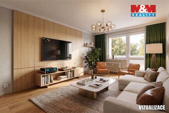 Nabízíme k prodeji družstevní byt 2+1 o výměře 60 m² v jedné