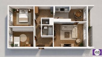 Nabízíme k prodeji prostorný byt 3+1 o celkové ploše 80 m² v