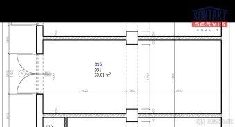 Ev.č. MR-8162 Nabízíme k pronájmu prostor o velikosti 58 m2 