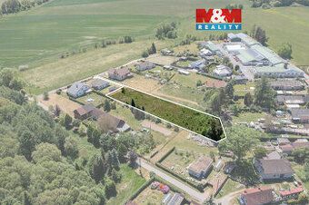 Parcela ve městě Rožmitál pod Třemšínem o výměře 3755 m2, ší