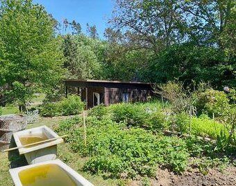 Prodej podsklepené chaty v Brně-Jehnicích. Zast. pl. 27 m 2 
