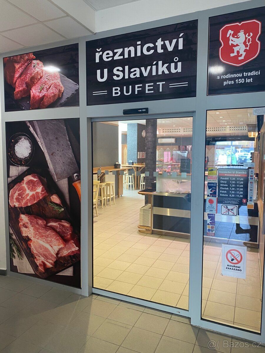 Přenechám pronájem prodejny - zavedeného řeznictví společně 