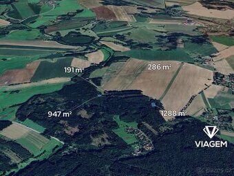 Nabízíme lesní pozemky v katastrálním území Vyklantice, okre