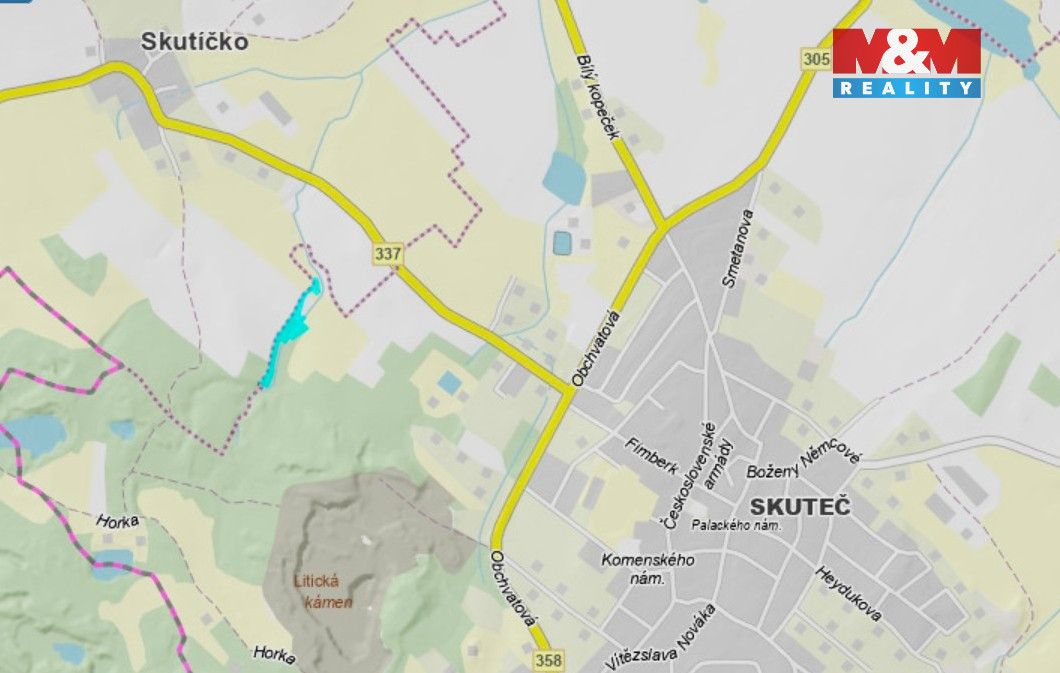 Nabízíme k prodeji pozemky o celkové výměře 4884 m² v katast