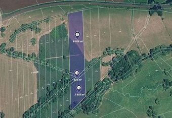 Prodej pozemku o výměře 3245 m2 v katastru obce Miletice u D