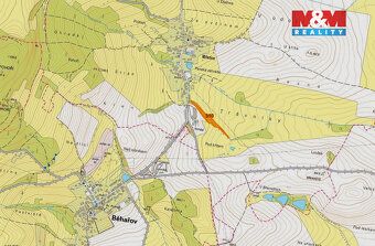 Prodej pozemku o výměře 3245 m2 v katastru obce Miletice u D