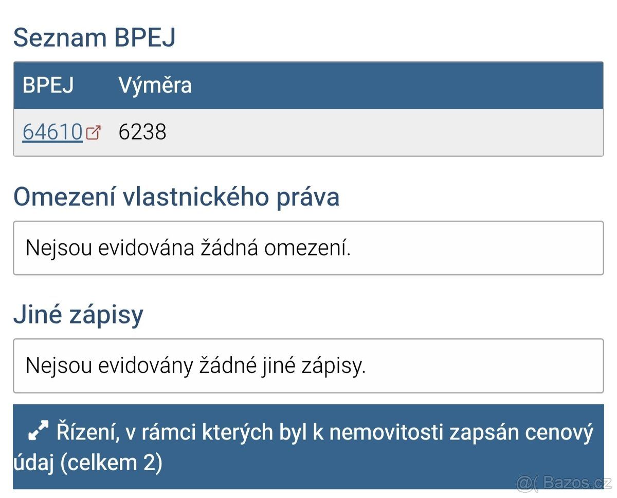 Prodám ornou půdu ve Skaličce u Hranic. 6238m blízko zastavě