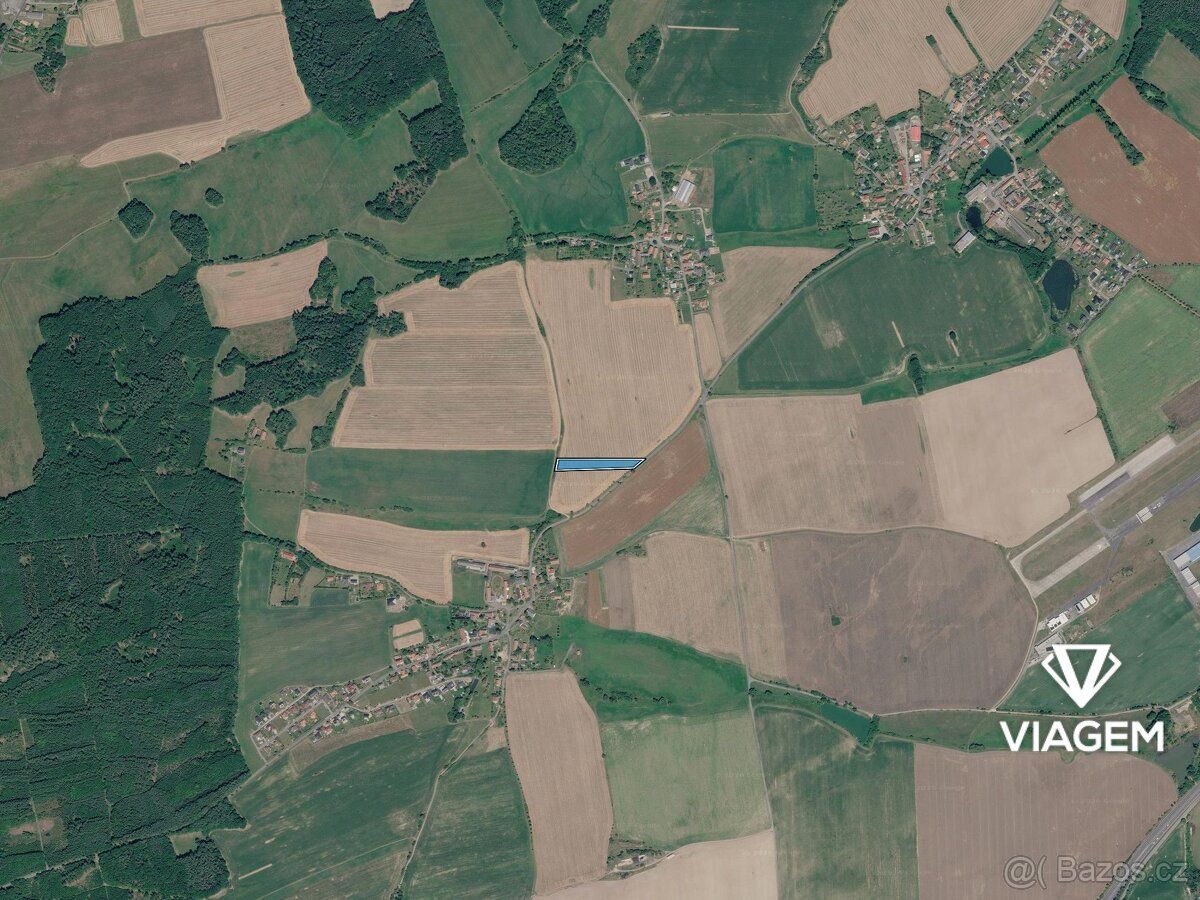 Nabízíme ornou půdu v katastrálním území Občov, okres Příbra