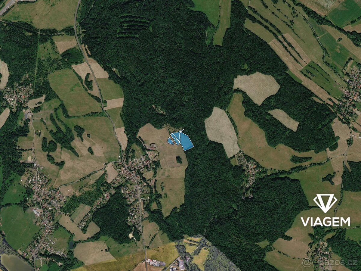 Nabízíme ornou půdu v okrese Ústí nad Labem, katastrální úze
