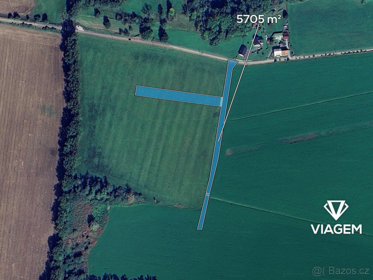Nabízíme ornou půdu v okresu Jičín, konkrétně v katastrálním