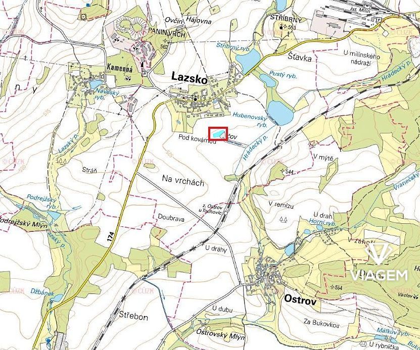 Nabízíme Vám ke koupi pozemek v katastrálním území Lazsko, v