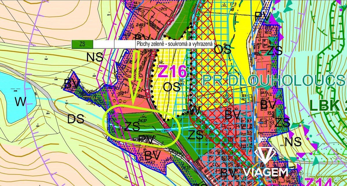 Nabízíme k prodeji pozemek ve 100% vlastnictví, parc. č. 243