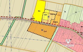Investiční pozemek – 5 000 m² v Načeraticích u Znojma Parc. 