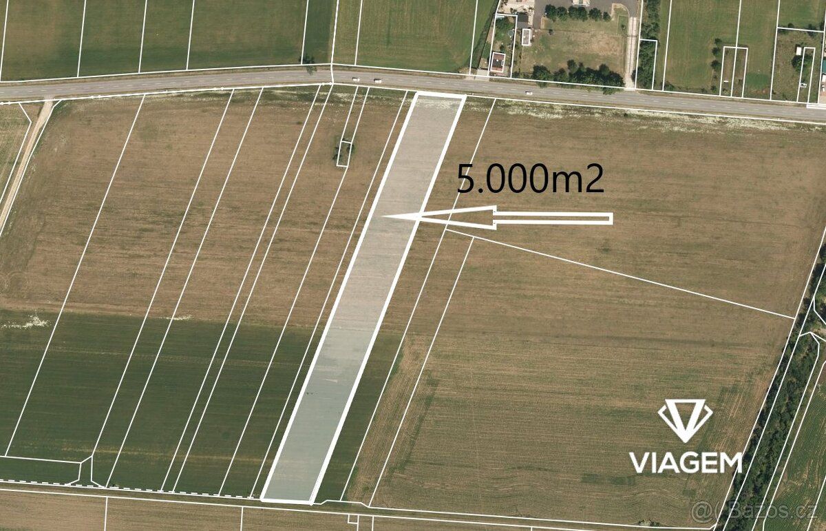 Investiční pozemek – 5 000 m² v Načeraticích u Znojma Parc. 