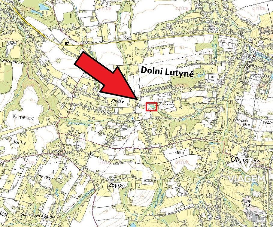 Nabízíme Vám ke koupi pozemek v katastrálním území Dolní Lut
