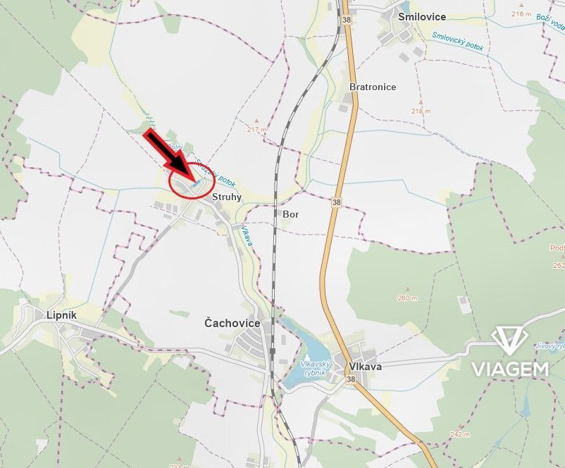 Exkluzivně Vám nabízíme pozemek v katastrálním území Struhy 