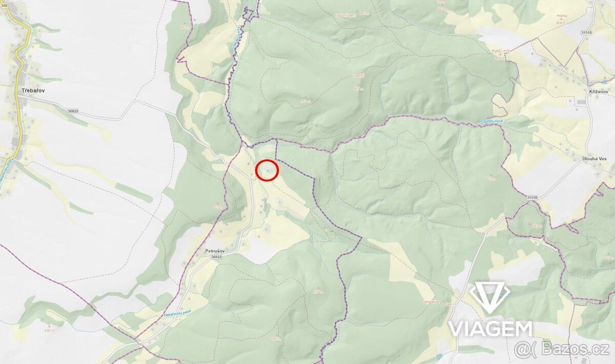 V okrese Svitavy, konkrétně v katastrálním území Petrušov, n